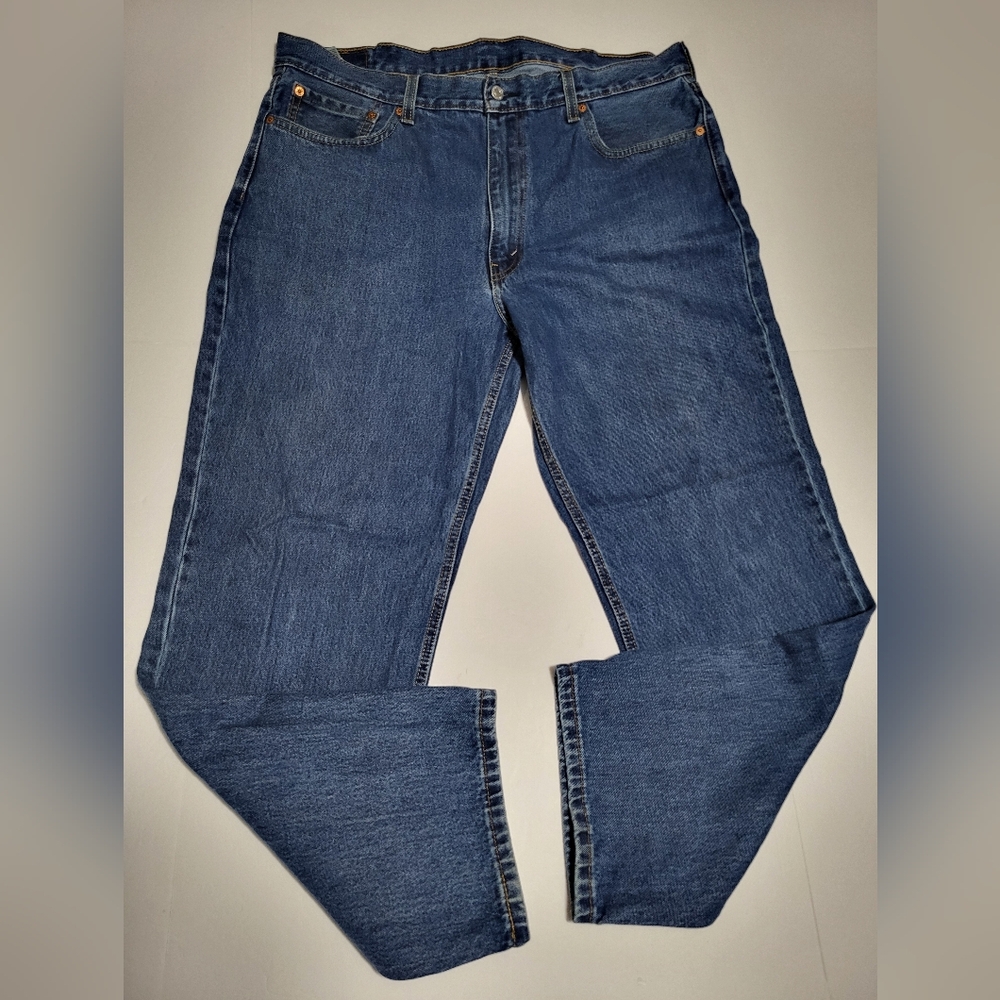 Levis 550 Blue Jeans Size Mens 40x32